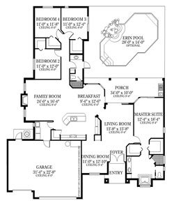 The DaVinci 4 Bedroom Floor Plan